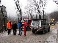 Interventna cesta okoli Stogovc, januar 2011